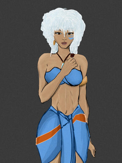 My Persona as Princess Kida of Atlantis: The Lost Empire